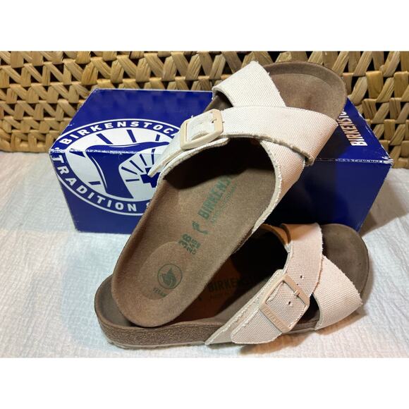 Birkenstock Siena Vegan in Eggshell, size EU 38N - Picture 2 of 4